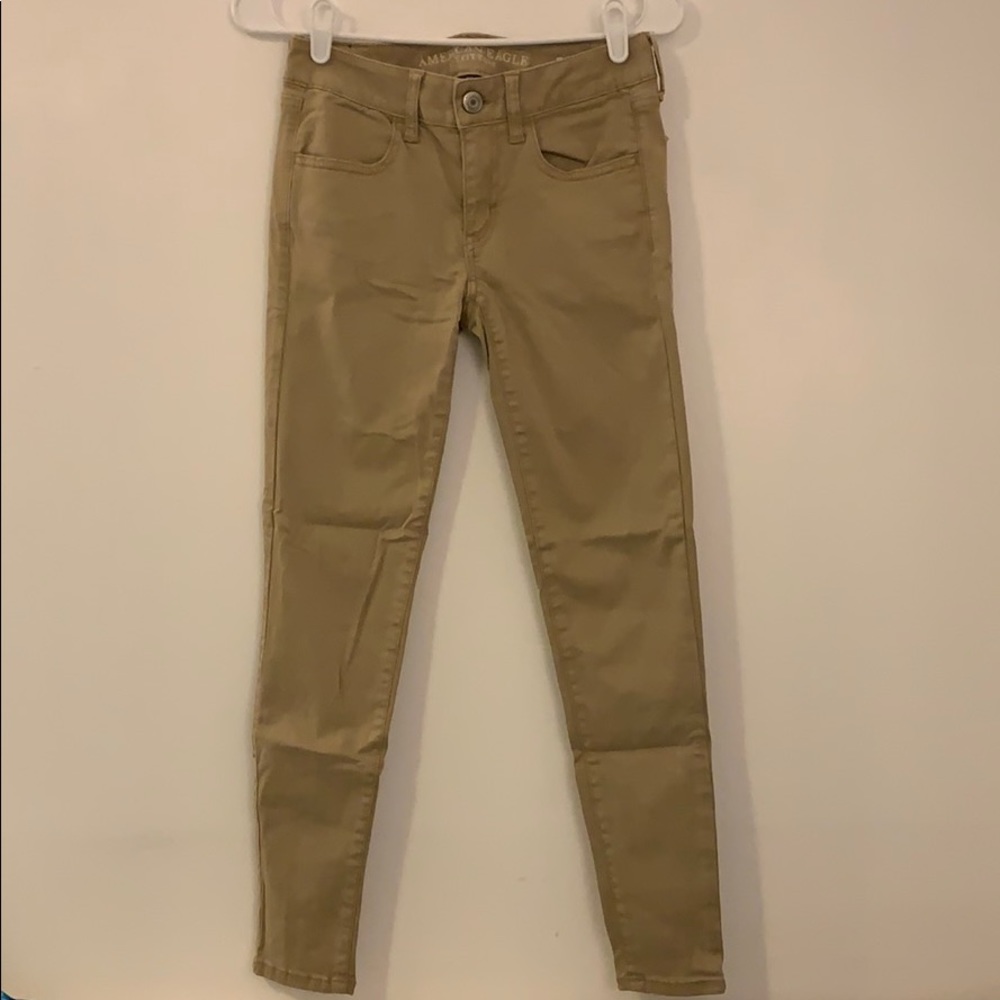 american eagle khaki pants